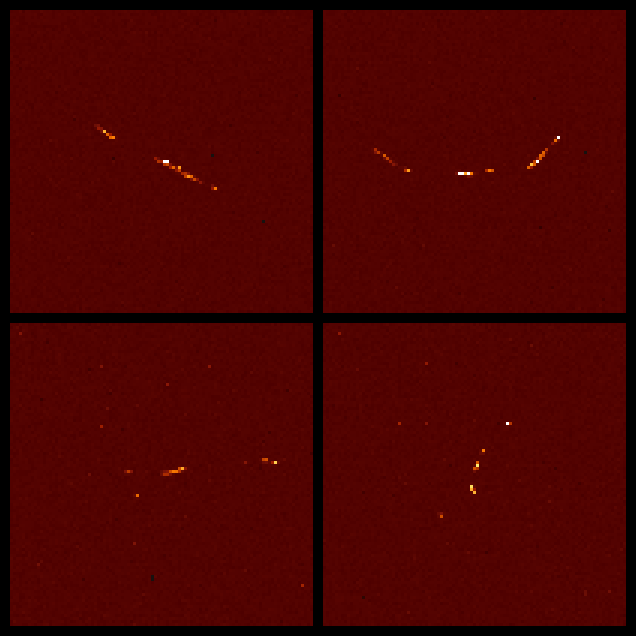 four cosmic rays